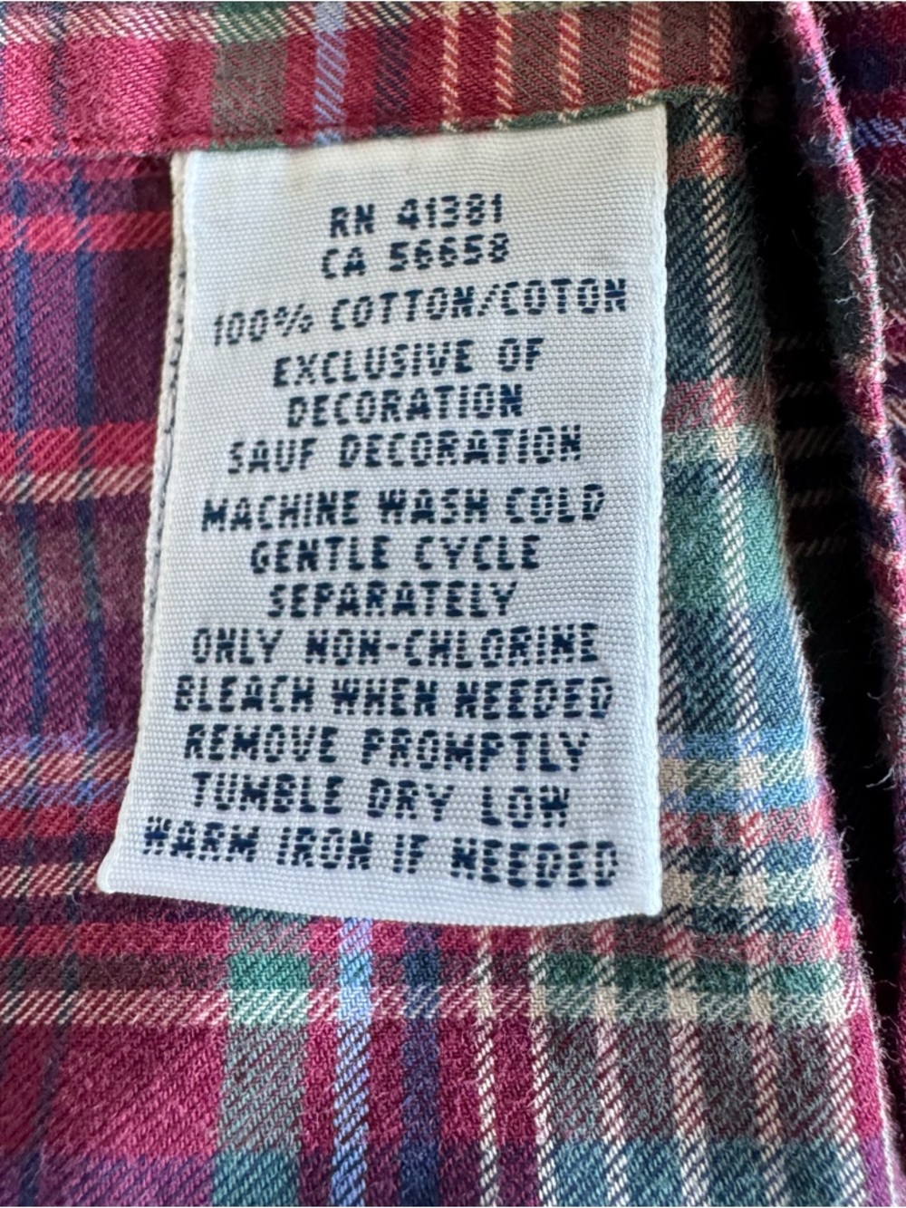 Polo Ralph Lauren Plaid Oxford Button Down Shirt Men’s Small 100% Cotton Classic - Picture 11 of 12